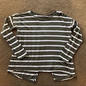 Ann Taylor Loft shirt with back cut out